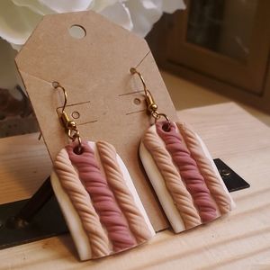 Polymer clay earrings